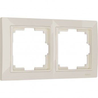 Рамка на 2 поста WERKEL SNABB BASIC WL03-Frame-02 (слоновая кость, basic) Рамка на 2 поста WERKEL SNABB BASIC WL03-Frame-02 (слоновая кость, basic)