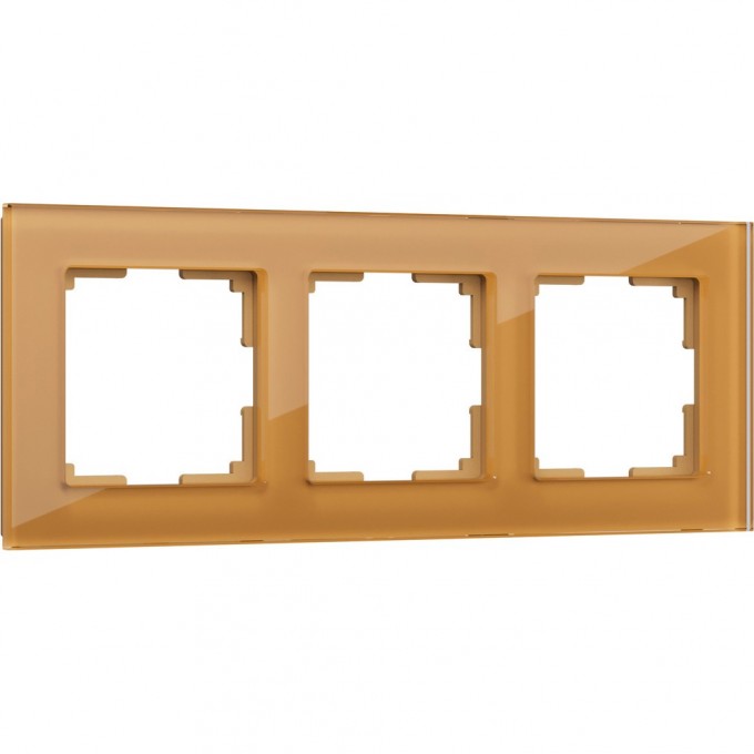 Рамка на 3 поста WERKEL FAVORIT WL01-Frame-03 (бронзовый, стекло) a036584 Рамка на 3 поста WERKEL FAVORIT WL01-Frame-03 (бронзовый, стекло) a036584