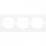 Рамка на 3 поста WERKEL FLOCK WL05-Frame-03-white (белый) a028964