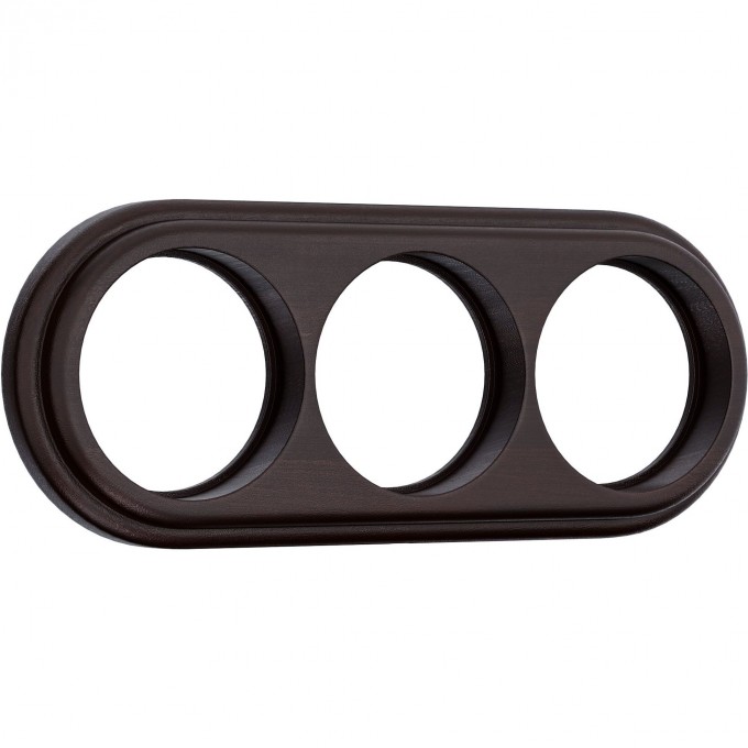 Рамка на 3 поста WERKEL LEGEND WL15-frame-03 (венге) a037245 Рамка на 3 поста WERKEL LEGEND WL15-frame-03 (венге) a037245