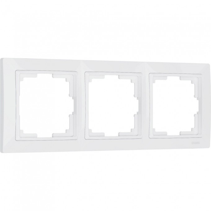 Рамка на 3 поста WERKEL SNABB BASIC WL03-Frame-03 (белый, basic) a036627 Рамка на 3 поста WERKEL SNABB BASIC WL03-Frame-03 (белый, basic) a036627
