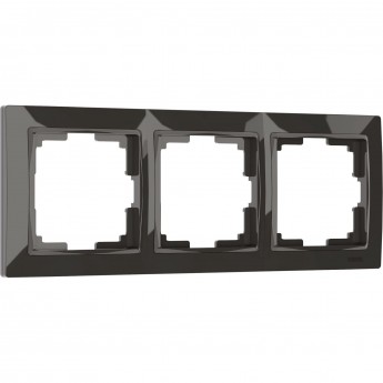 Рамка на 3 поста WERKEL SNABB BASIC WL03-Frame-03 (серо-коричневый, basic) Рамка на 3 поста WERKEL SNABB BASIC WL03-Frame-03 (серо-коричневый, basic)