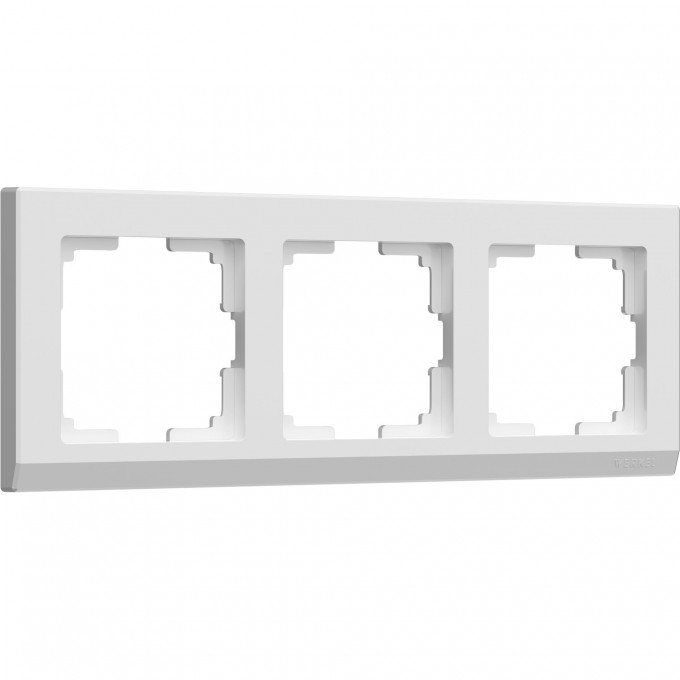 Рамка на 3 поста WERKEL STARK WL04-Frame-03-white (белый) a028923 Рамка на 3 поста WERKEL STARK WL04-Frame-03-white (белый) a028923