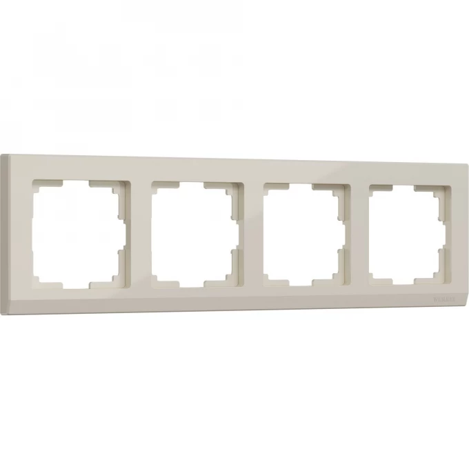 Рамка на 4 поста WERKEL STARK WL04-Frame-04-ivory (слоновая кость) a028944