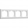 Рамка на 4 поста WERKEL STARK WL04-Frame-04-white (белый) a028924