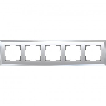 Рамка на 5 постов WERKEL DIAMANT WL08-Frame-05 зеркальный