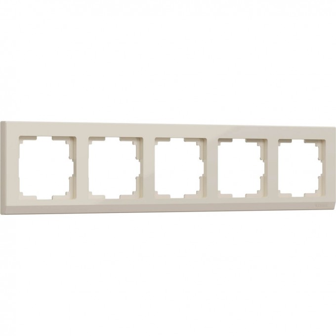 Рамка на 5 постов WERKEL SNABB BASIC WL03-Frame-05 слоновая кость, basic a036634 Рамка на 5 постов WERKEL SNABB BASIC WL03-Frame-05 слоновая кость, basic a036634