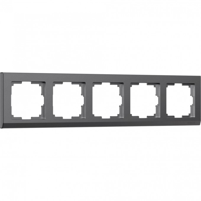 Рамка на 5 постов WERKEL STARK W0051864 графит матовый a063119 Рамка на 5 постов WERKEL STARK W0051864 графит матовый a063119