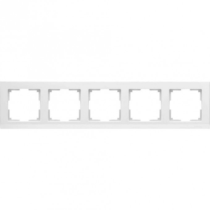 Рамка на 5 постов WERKEL STARK WL04-Frame-05-white белый a030811 Рамка на 5 постов WERKEL STARK WL04-Frame-05-white белый a030811