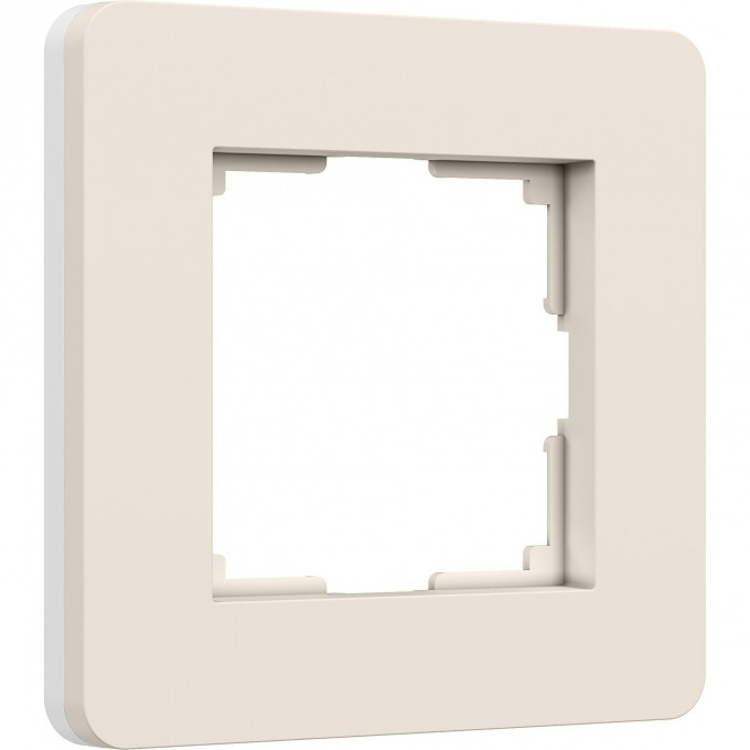 Рамка WERKEL SPLIT W0013066 на 1 пост (айвори/белый, soft-touch) a067251 Рамка WERKEL SPLIT W0013066 на 1 пост (айвори/белый, soft-touch) a067251