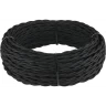 Ретро кабель витой WERKEL W6452608 2х2,5 черный (50 м)