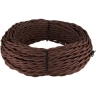 Ретро кабель витой WERKEL W6452614 2х2,5 коричневый (50 м)