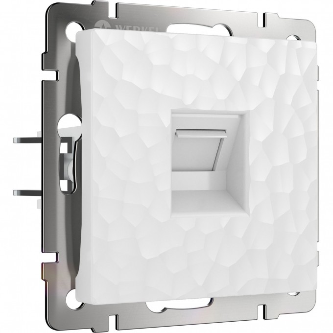 Розетка Ethernet RJ-45 WERKEL HAMMER W1281001 белый a052015 Розетка Ethernet RJ-45 WERKEL HAMMER W1281001 белый a052015