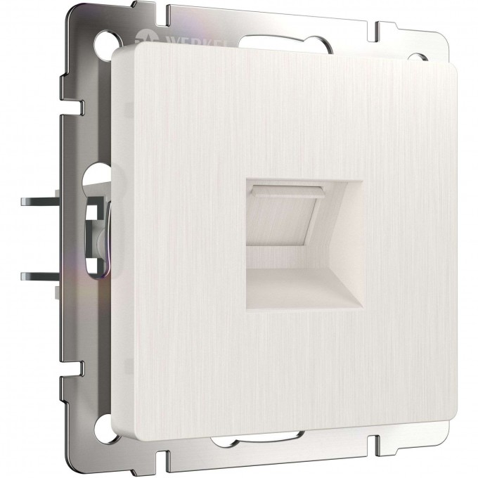 Розетка Ethernet RJ-45 WERKEL W1181013 перламутровый рифленый a051190 Розетка Ethernet RJ-45 WERKEL W1181013 перламутровый рифленый a051190
