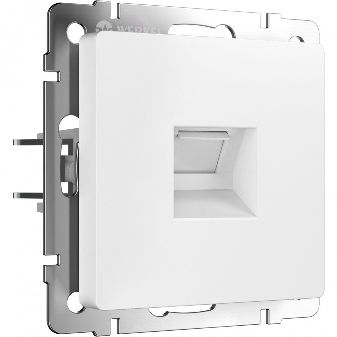 Розетка Ethernet RJ-45 WERKEL W1181061 белый матовый a062407 Розетка Ethernet RJ-45 WERKEL W1181061 белый матовый a062407