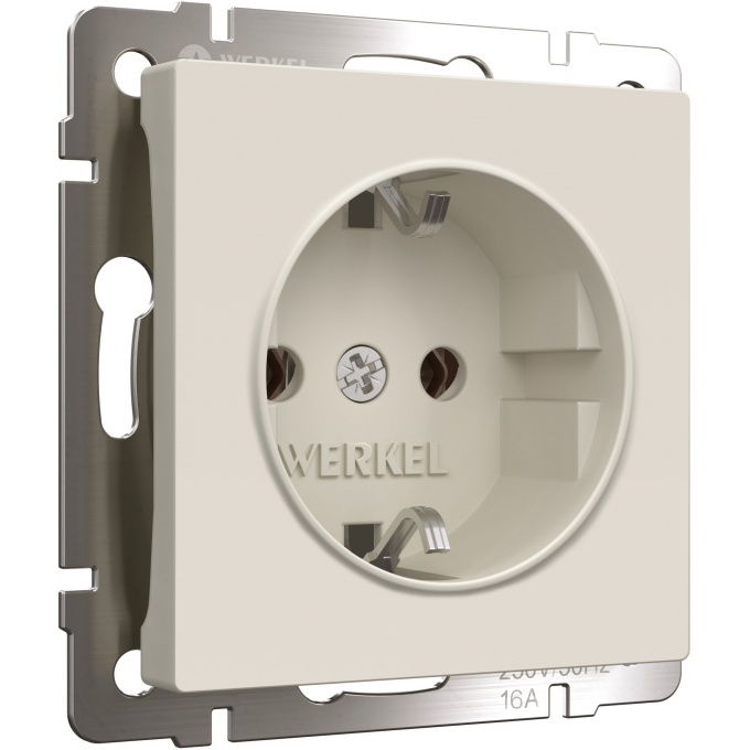 Розетка с заземлением WERKEL W1171762 шторками и USB тип A+C айвори матовый a069611 Розетка с заземлением WERKEL W1171762 шторками и USB тип A+C айвори матовый a069611