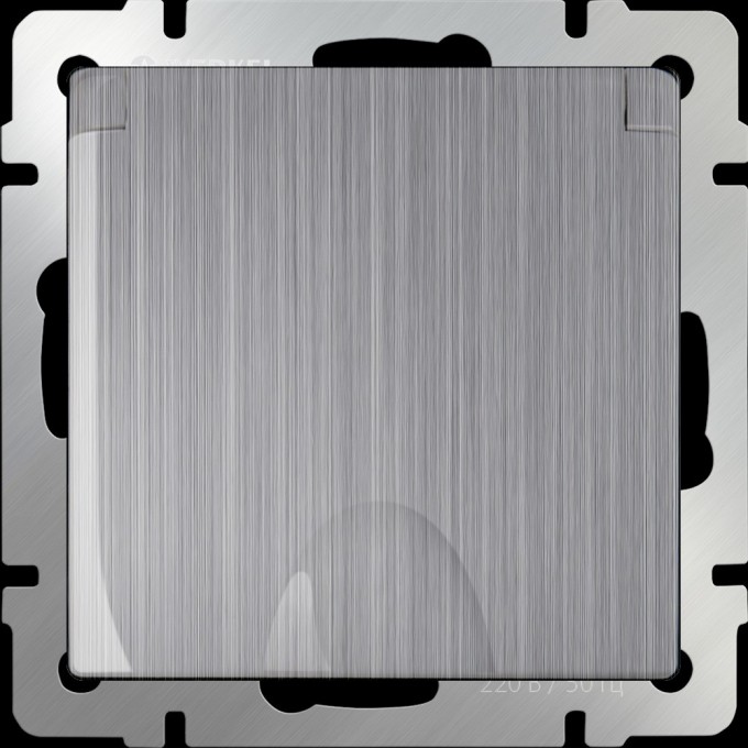 Розетка WERKEL WL02-SKGSC-01-IP44 влагозащ. с зазем. с защит. крышкой и шторками глянцевый никель a040410 Розетка WERKEL WL02-SKGSC-01-IP44 влагозащ. с зазем. с защит. крышкой и шторками глянцевый никель a040410