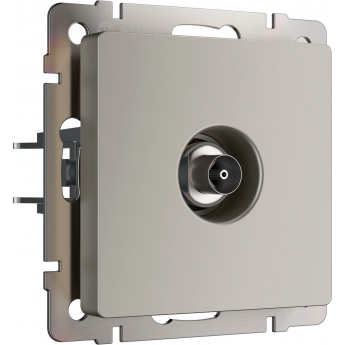 ТВ-розетка оконечная WERKEL W1283004 дымчатый