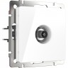 ТВ-розетка проходная WERKEL W1184001 (белый)