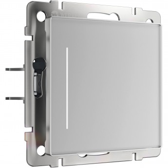 Умный сенсорный выключатель WERKEL W4513006 одноклавишный (серебряный) Умный сенсорный выключатель WERKEL W4513006 одноклавишный (серебряный)