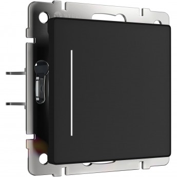 Умный сенсорный выключатель WERKEL W4513008 одноклавишный (черный) Умный сенсорный выключатель WERKEL W4513008 одноклавишный (черный)