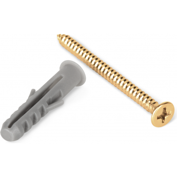 Винты для изолятора WERKEL WL18-23-01 ретро, золото (10 шт.)