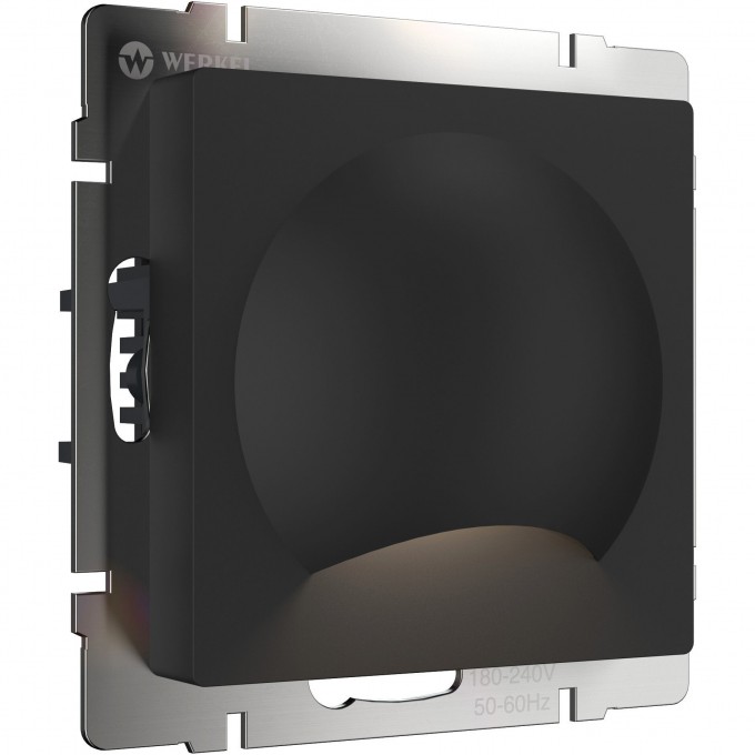 Встраиваемая LED подсветка WERKEL MOON W1154408 черный матовый a060196 Встраиваемая LED подсветка WERKEL MOON W1154408 черный матовый a060196