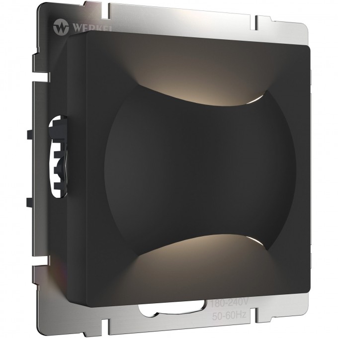 Встраиваемая LED подсветка WERKEL MOON W1154508 черный матовый a060197 Встраиваемая LED подсветка WERKEL MOON W1154508 черный матовый a060197