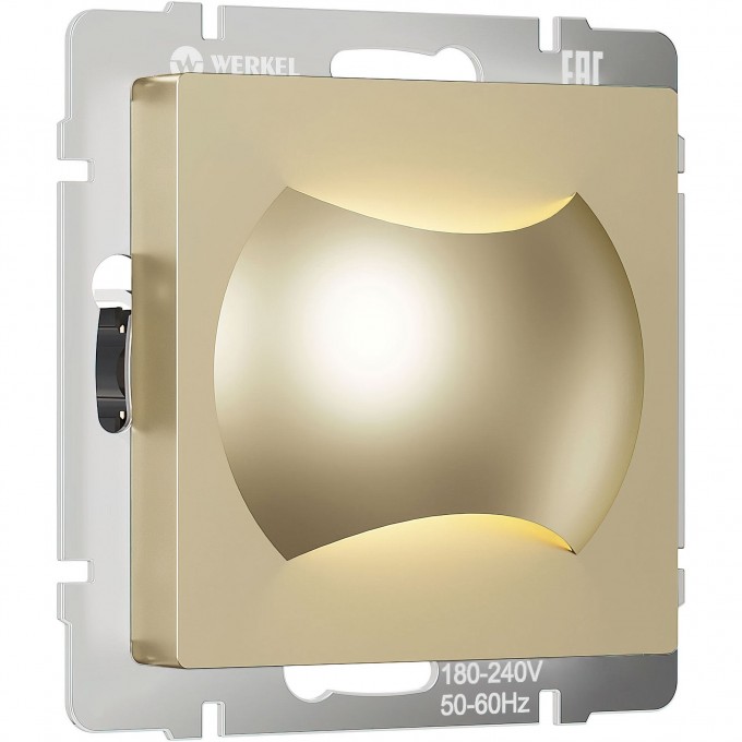 Встраиваемая LED подсветка WERKEL MOON W1154511 шампань a057496 Встраиваемая LED подсветка WERKEL MOON W1154511 шампань a057496