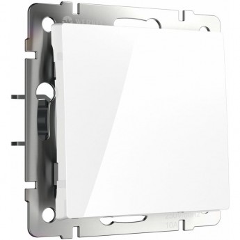 Выключатель одноклавишный WERKEL WL01-SW-1G белый