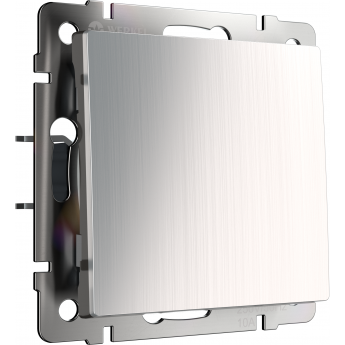 Выключатель одноклавишный WERKEL WL02-SW-1G глянцевый никель Выключатель одноклавишный WERKEL WL02-SW-1G глянцевый никель