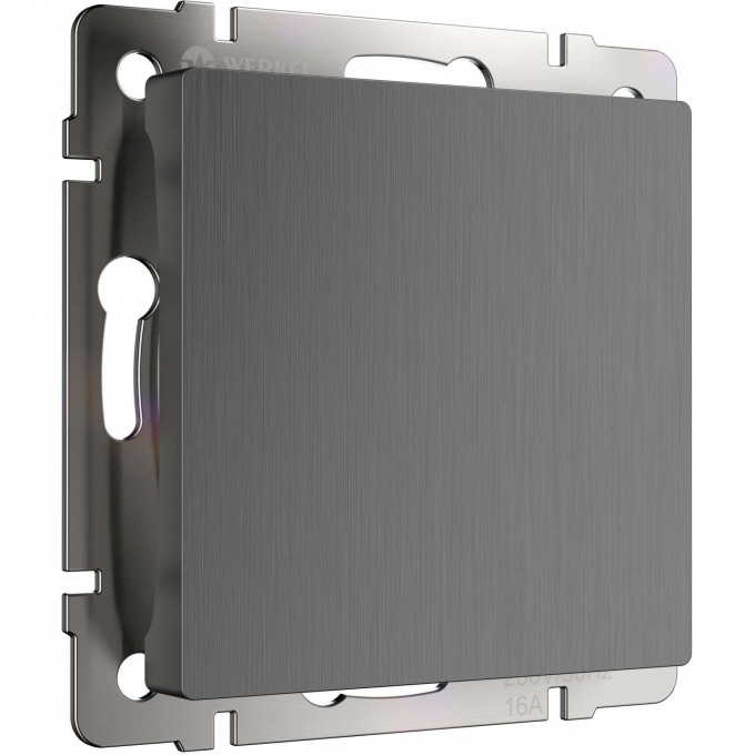 Заглушка WERKEL W1159204 графит рифленый a050753 Заглушка WERKEL W1159204 графит рифленый a050753